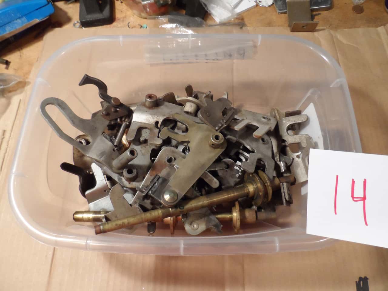 Clear Bin 14